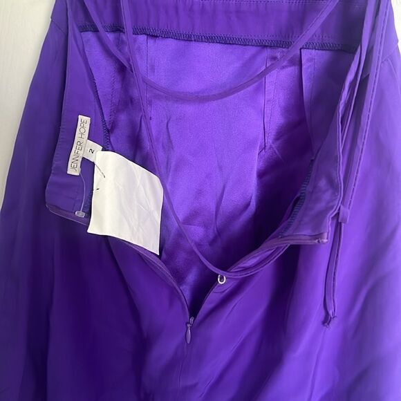 Purple Jennifer Hope Dress - Size 2 - Worn Once - Excellent Condition - Picture 4 of 6